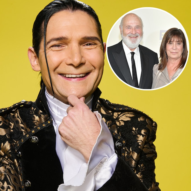 Corey Feldman, Rob Reiner, Michele Singer Reiner